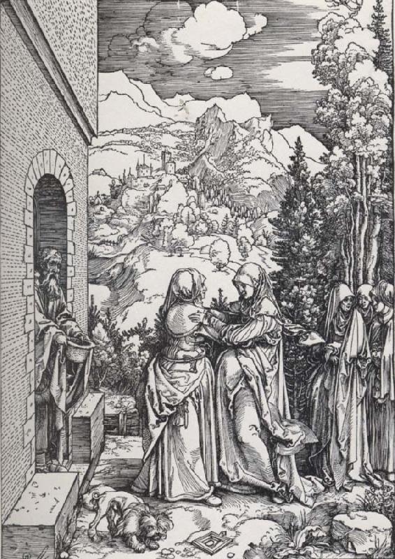 The Visitation, Albrecht Durer